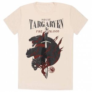 Le Trône de Fer House Targaryen Hommes T-shirt GOT04600TSC