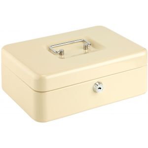 Decayeux Coffret à monnaie métallique Beige Dimensions 300 mm x 88 mm x 240 mm