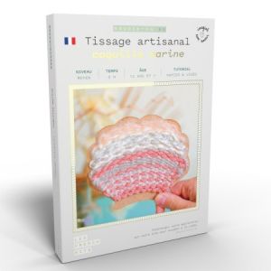 French kits tissage contemporain Coquille marine