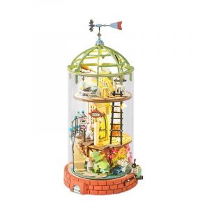 Dam Loft voûté. Maquette 3d réaliste avec de grands détails et des lumières led.