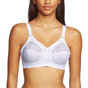 Triumph Doreen X - Soutien-gorge de tous les jours - Uni - Femme - Blanc (White) - FR : 110D (Taille fabricant : 95D)