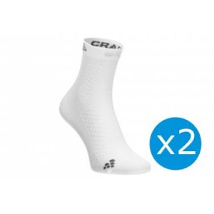 Craft Cool - Chaussettes - 2-Pack blanc EU 46-48 Chaussettes