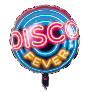 Le géant de la fête Ballon métallique - Disco Fever - 45 cm