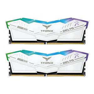 Teamgroup T-FORCE DELTA RGB module de mémoire 32 Go 2 x 16 Go DDR5 5200 MHz, Mémoire vive