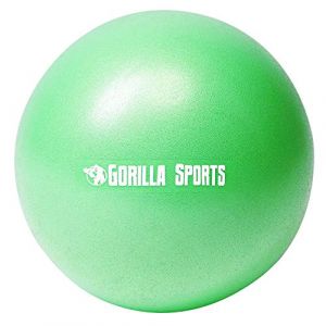 Gorilla Sports Mini ballon pour Pilates Vert / 28 cm