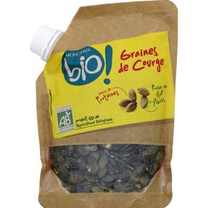 Monoprix Bio Graines de courge, riche en fibres, source de prot&eacute;ines