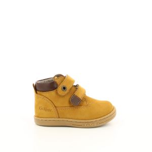 Image de Kickers Tackeasy, Bottes & Bottines Mixte bébé, Marron (Camel Marron Perm 116), 18 EU