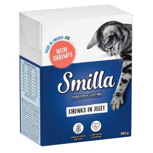 Lot Smilla Bouchées en sauce ou en gelée 24 x 370 / 380 g - crevettes en gelée