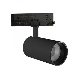 Spot Led Triphasé Sur Rail Power_Température De Couleur Variable 20_25_30w 6000_4000_3000k Noir [Atl080030-Tb]