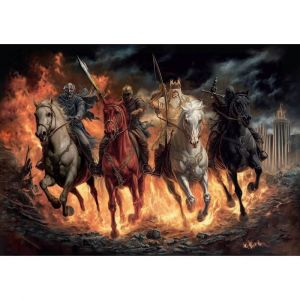 Art Puzzle Puzzle 1000 pièces : Les Quatre Cavaliers de l'Apocalypse
