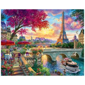 Peinture par numéros Diner en bords de Seine