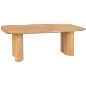Atmosphera Table &agrave; manger en bois pour 8 personnes aliona