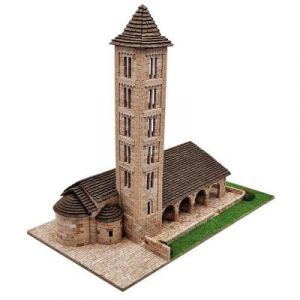 Aedes Maquette en céramique : Santa Eulalia d'Erill Lavall en 1:80