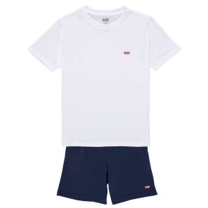 Levi's Ensembles enfant BATWING TEE KNIT SHORT Multicolore - Taille 12 ans,14 ans,16 ans