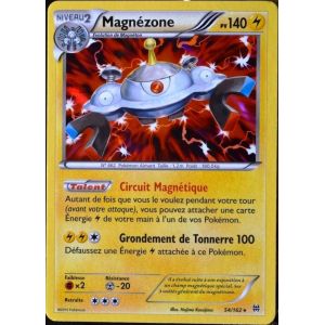 Asmodée Magnézone - Carte Pokémon 54/162 Holo Rare Xy Impulsion Turbo
