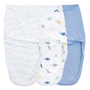 Aden + Anais Essentials Langes enfant easy swaddle dinorama 4-6 m lot de 3