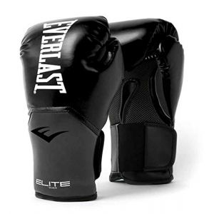 Everlast Elite Gants d'entraînement Noir/Gris 12 oz