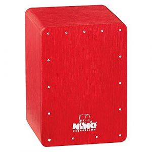 Image de Nino Shaker mini cajon rouge 955R