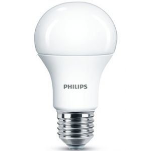 Philips Ampoule standard LED 11-75W E27, dépolie, blanc chaud
