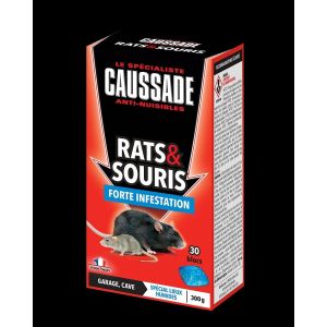 Caussade Bloc rats souris 300g