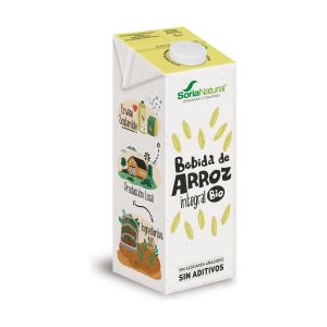 Soria Natural 18 x Bebida de Arroz Bio sem a&ccedil;&uacute;car 1 L