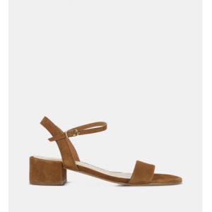 Jonak Sandales à talons Bioko en cuir Marron - Couleur Marron - Taille 39
