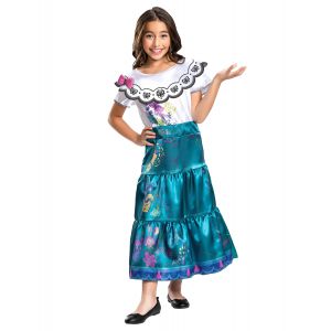 Image de Ruedelafete Déguisement Mirabel deluxe Encanto enfant - Couleur Bleu - Taille 7 - 8 ans (124 - 136 cm)