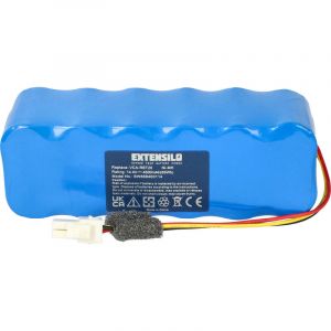 Vhbw EXTENSILO Batterie compatible avec Samsung Navibot SR8857, SR8875, SR8877, SR8895, SR8895 Silencio aspirateur (4500mAh, 14,4V, NiMH)