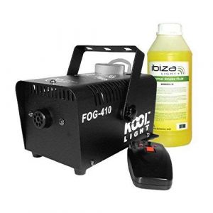 Kool Light Machine à fumée 400w + remote et liquide FOG-410F