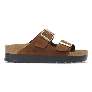 Birkenstock Sandales cuir Arizona PAP Flex Platform Nubuck