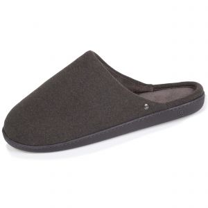 Image de Isotoner Chaussons mules homme confortable Gris