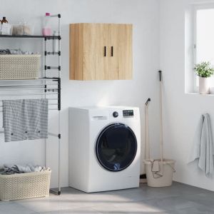 VidaXL Armoire murale ch&ecirc;ne sonoma 60x31x60 cm bois d'ing&eacute;nierie