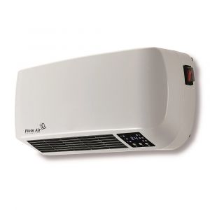 Plein Air Chauffage convecteur 2000W Programmable PTC céramique ERP mural Thermostat réglable Télécommande Blanc