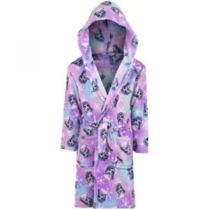 Robe De Chambre Enfant La Reine Des Neiges (Taille 3/4 Ans,Couleur Violet)