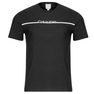 Calvin Klein T-shirt Jeans SPLIT LINE LOGO T-SHIRT Noir - Taille EU XXL,EU S,EU M,EU L,EU XL,EU XS