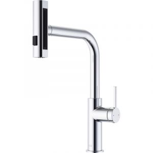 Essebagno Mitigeur Evier douchette ESSERAIN Chrome