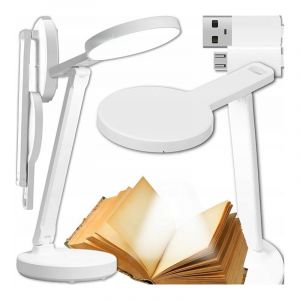 Lampe De Bureau Led Sans Fil Tactile Usb &Eacute;cole Du Soir 3 Couleurs