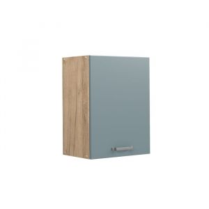 Vicco - El&eacute;ment haut de cuisine R-Line, Bleu-gris, 45 cm