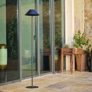 Lumisky Lampadaire solaire NERIO TALL en acier noir H150cm