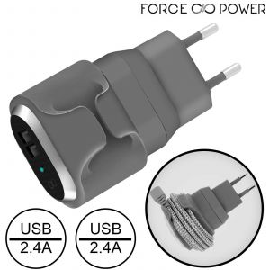 Force power Chargeur secteur 2 ports USB 2.4A