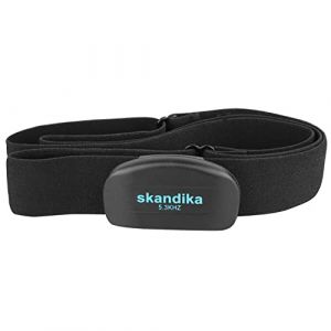Skandika Sangle Cardio-fr&eacute;quencem&egrave;tre Non cod&eacute; 5,3 kHz Sangle Cardio capteur fr&eacute;quence Cardiaque, Pulsom&egrave;tre