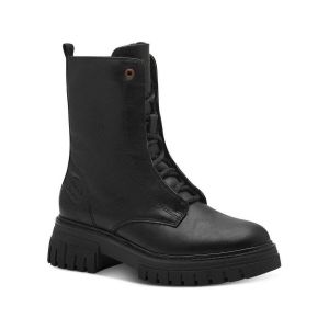s.Oliver Bottines en Dentelle pour Femme 5-26242-43 Botte de Neige, Noir, 37 EU