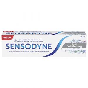 Sensodyne Dentifricio Gentle Whitening per Denti Sensibili Effetto Sbiancante 75 ml