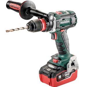 Metabo Perceuse-visseuse sans fil BS 18 LTX BL Q I 2x18V/5.5Ah LiHD Chargeur ASC 30-36V Coffret