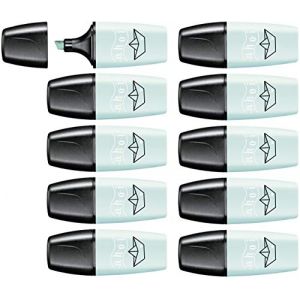 Image de Stabilo 07 / 113-7 - Surligneur Boss Mini Pastellove - Turquoise - Pack De 10 Pcs