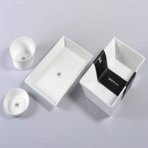 Asa PLAT A GRATIN RECTANGULAIRE EN PORCELAINE BLANCHE 27 X 17X 6,5 CM 250 C PLUS