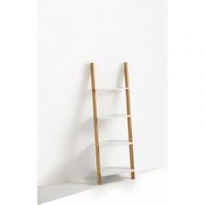 TFT Home Furniture - Étagère Memphis blanche - 40x30x129 cm