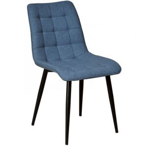 Chaise de salle à manger muse/ Bleu/ 60x45x84