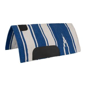 Tapis de selle pour cheval avec patch cuir Lakota Tappetino Navajo