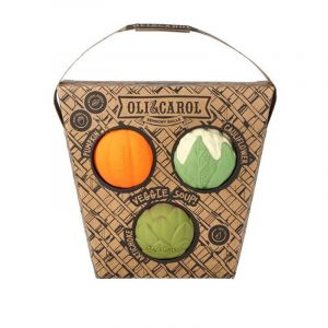 Oli & Carol Set de 3 balles sensorielles - vegg